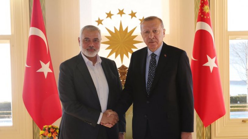 Erdoğan, Hamas lideri Heniyye ile görüşüyor