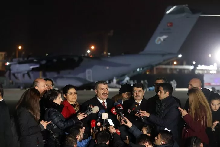 Fahrettin Koca: Yolcularımızda hastalık belirtisi yok