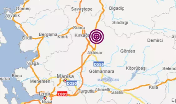 Manisa'da deprem! İzmir ve çevre illerde de hissedildi