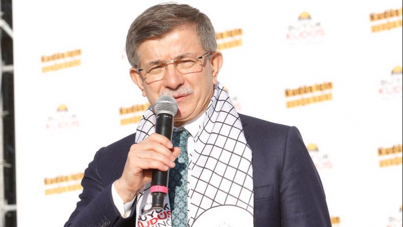 Ahmet Davutoğlu Kudüs Mitingi'nde konuştu: Bu insanlığa savaş ilanıdır