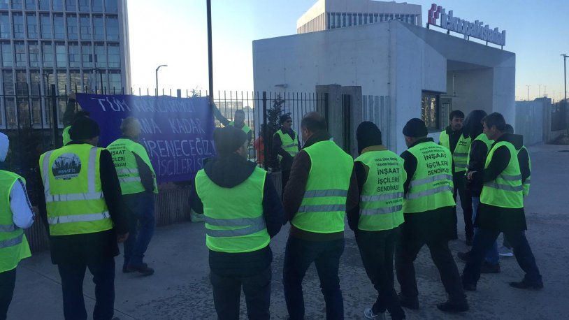 Maaşını alamayan işçinin isyanı: Polis bile haksızın yanında