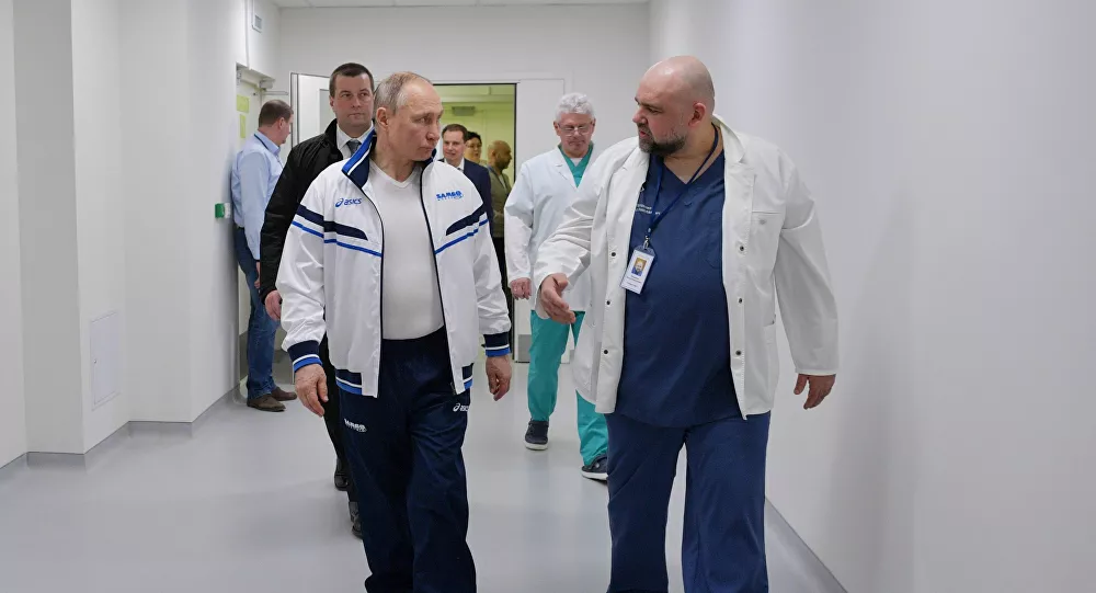 İşte Putin’in ‘koronavirüs hastanesine’ yaptığı ziyaretin detayları