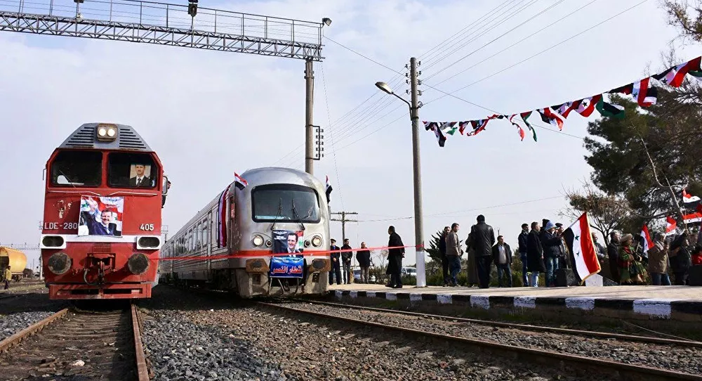Suriye'de tarih verildi: Şam-Halep arasında ilk tren yolculuğu yapılacak