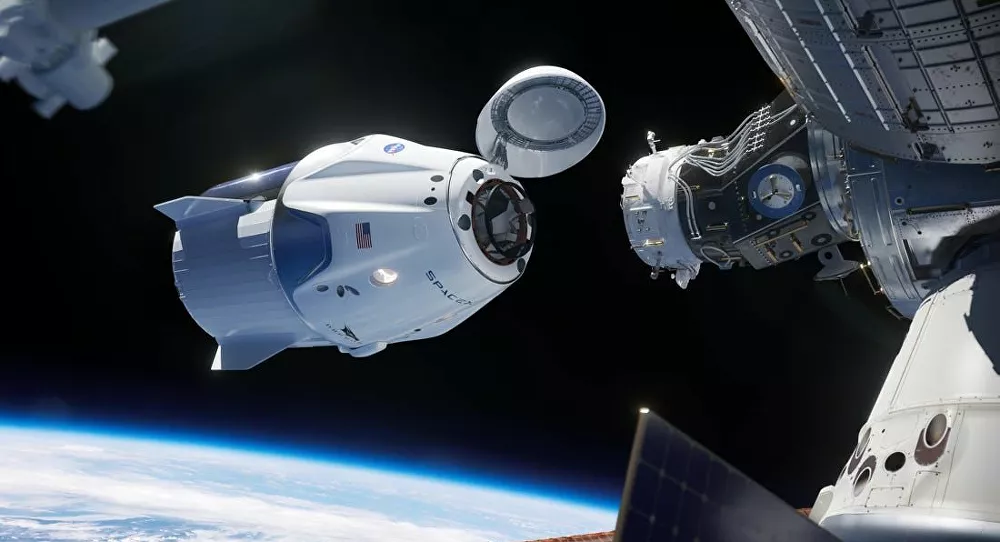 SpaceX'in başarıyla fırlattığı Crew Dragon Kapsülü, Uluslararası Uzay İstasyonu'na kenetlendi