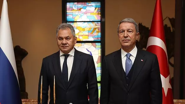 Hulusi Akar, Rusya Savunma Bakanı ile görüştü