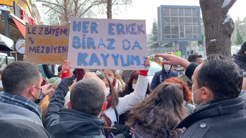 Ankara'da ‘Kadın üniversitesi'ne tepki gösteren kadınlar gözaltına alındı