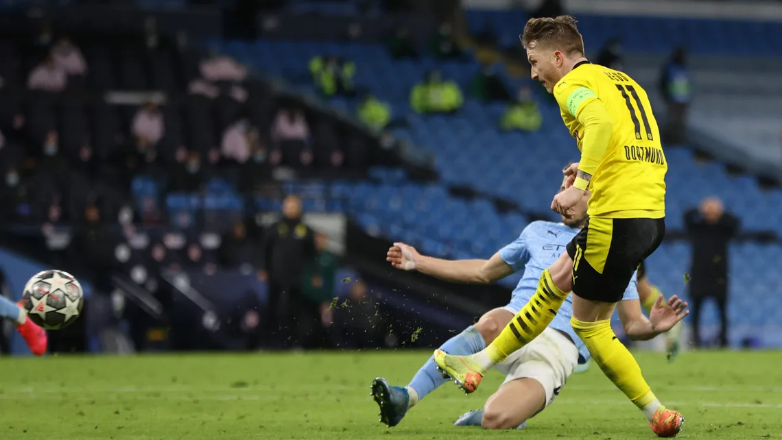 Manchester City, Borussia Dortmund'u tek farkla yendi