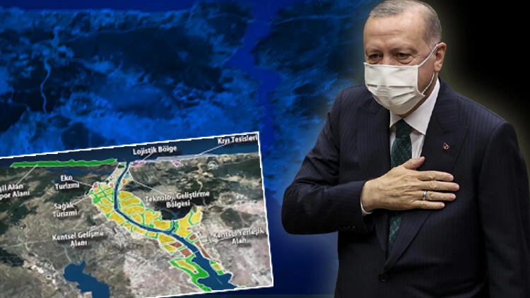 Erdoğan'dan flaş Kanal İstanbul açıklaması! 'Müjde' diyerek duyurdu
