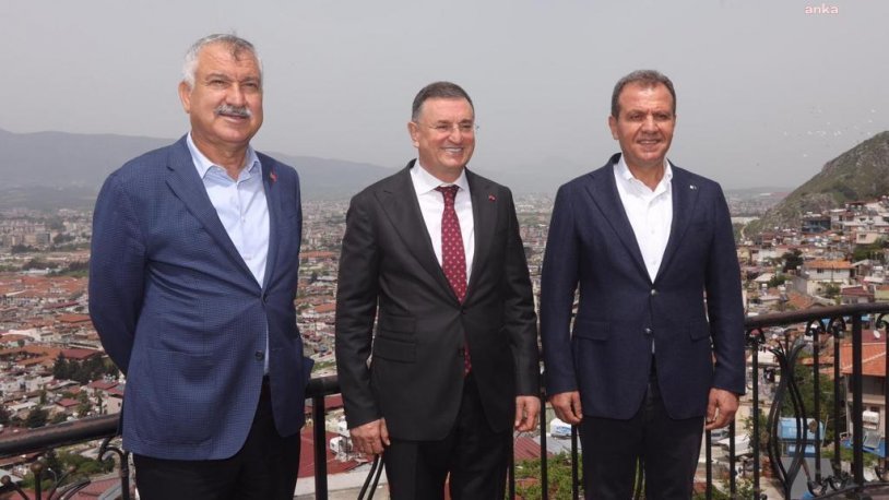 Akdeniz'in 3 CHP'li büyükşehir belediye başkanı buluştu