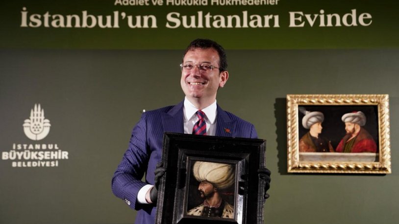İstanbul'un sultanları evinde: Fatih ve Kanuni, İBB’de buluştu