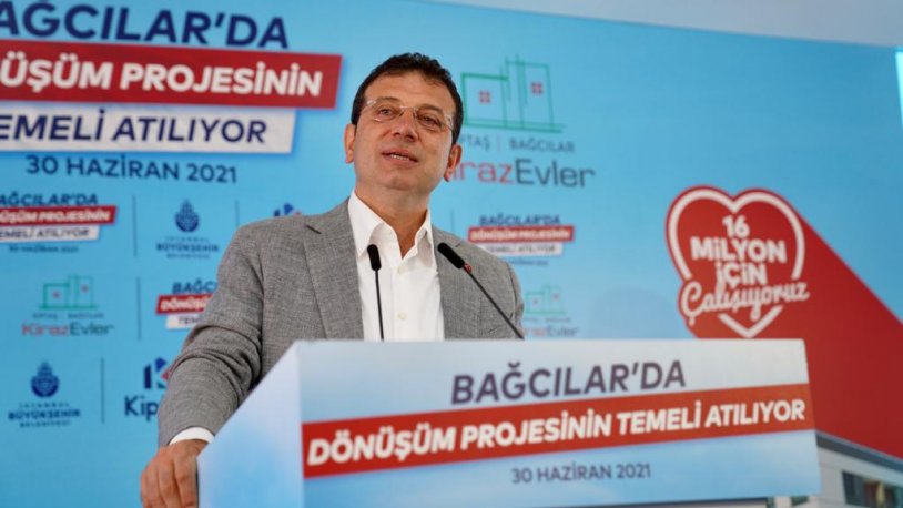 Temel atma töreninde konuşan İmamoğlu uyardı: 'İmar artışlarıyla İstanbul dönüşemez'