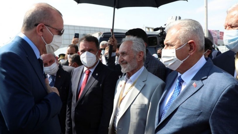 Kıbrıs ziyaretine katılan isimle ilgili Erdoğan'dan dikkat çeken açıklama