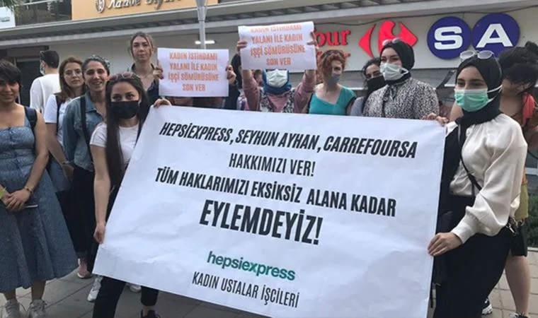 Kadın istihdamı için kurulan şirket kadınların maaşını vermiyor