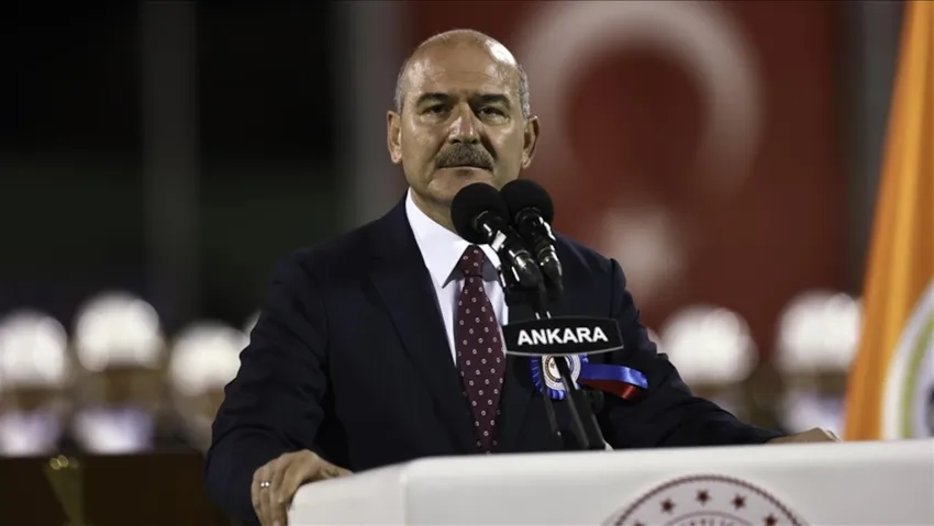 Süleyman Soylu'dan yeni mezun jandarma subaylara: Allah rızası için göreve abdestli çıkın