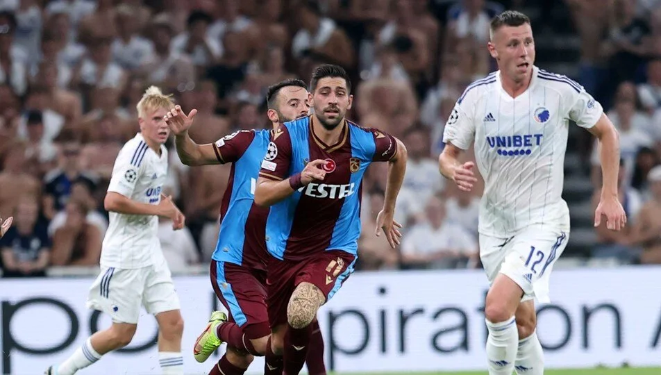 Trabzonspor, Şampiyonlar Ligi'nde Kopenhag karşısında kader maçına çıkacak