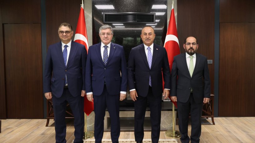 Mevlüt Çavuşoğlu ile Suriye muhalifleri arasında görüşme: Destekliyoruz