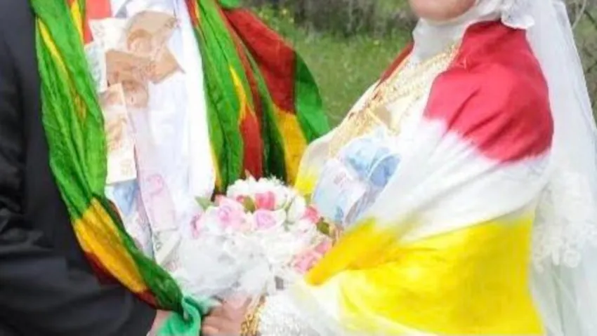 Düğünde renkli şal taktıkları için tutuklanan 10 kişi tahliye edildi